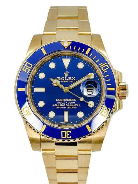 rolex submariner solid gold 40mm|genuine Rolex Submariner.